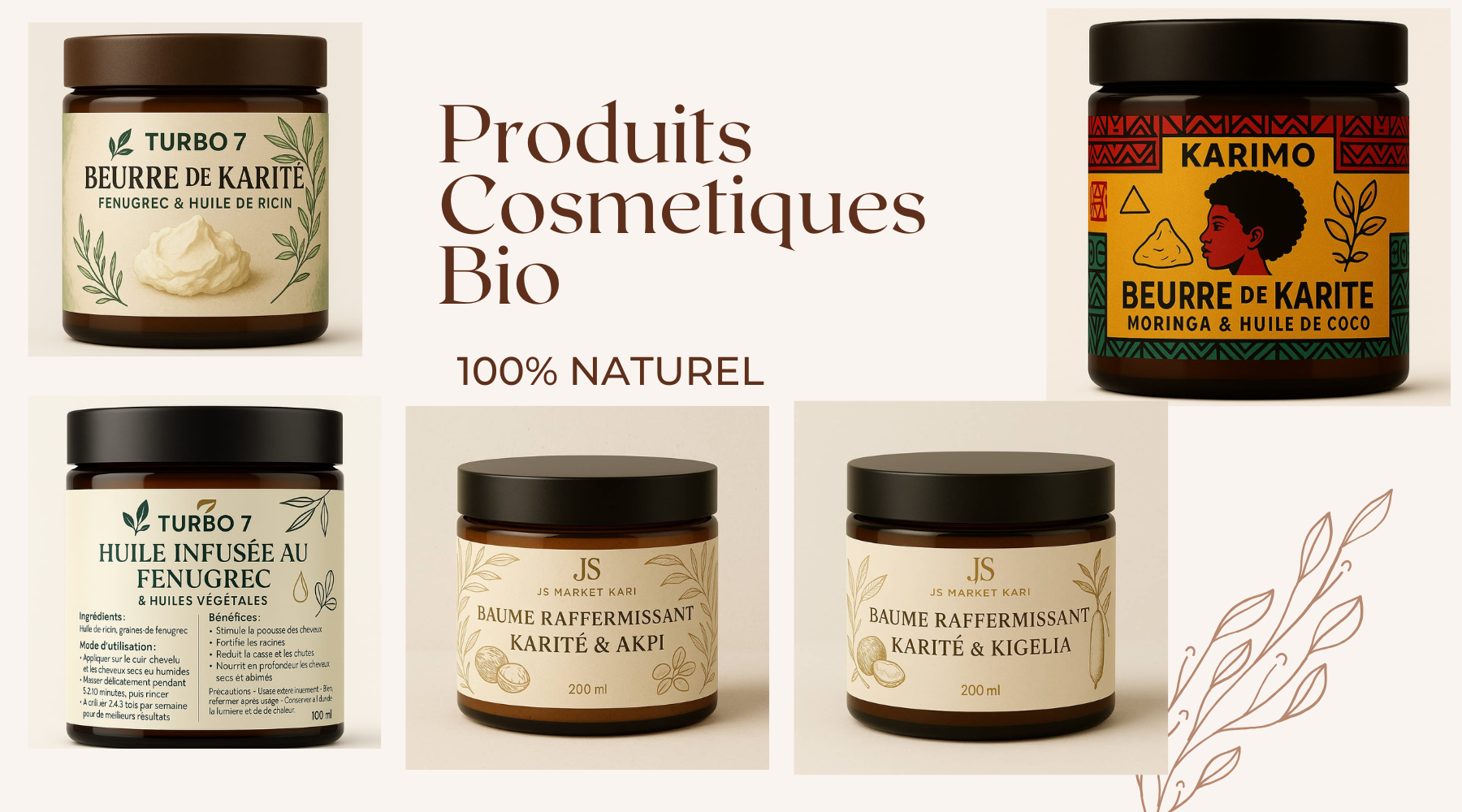 Produits Cosmétiques Bio